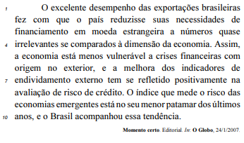 Imagem associada para resolução da questão