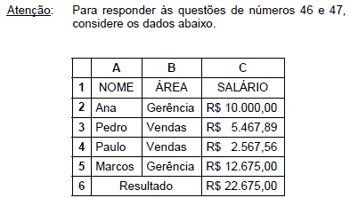 Imagem associada para resolução da questão