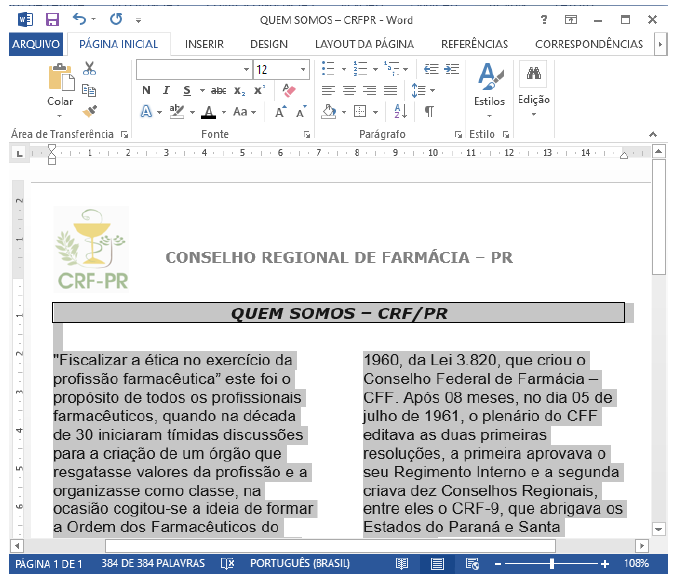Imagem associada para resolução da questão