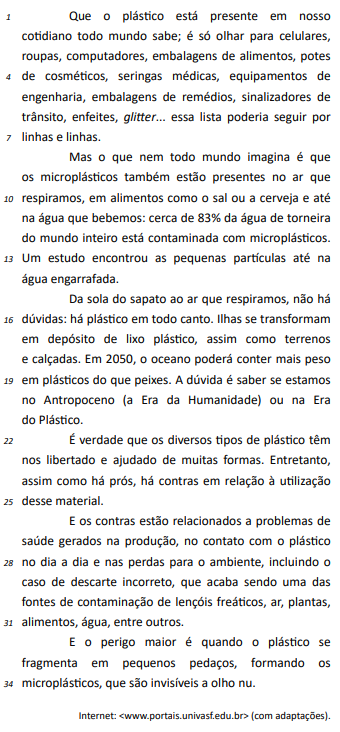 Imagem da questão