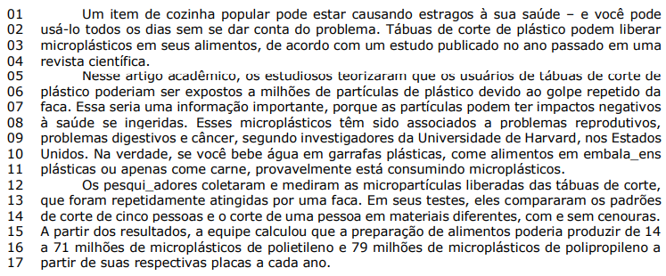 Imagem da questão