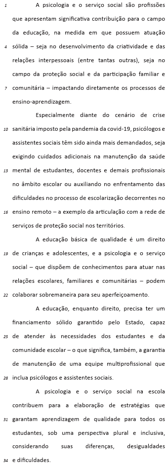 Imagem da questão