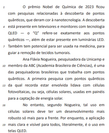 Imagem da questão