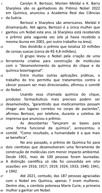 Imagem da questão