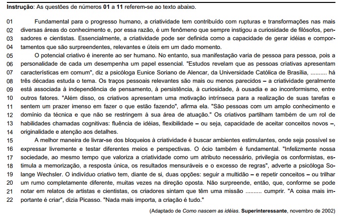 Imagem associada para resolução da questão