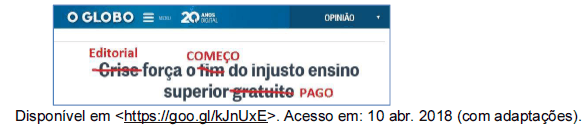 Imagem associada para resolução da questão