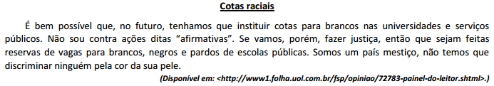 Imagem associada para resolução da questão