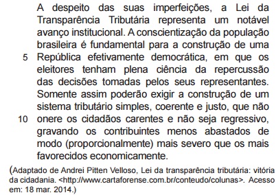 Imagem associada para resolução da questão