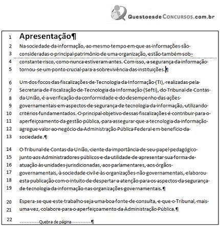 Imagem associada para resolução da questão