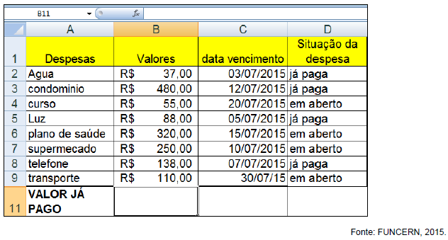 Imagem associada para resolução da questão