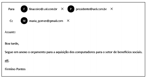 Imagem associada para resolução da questão