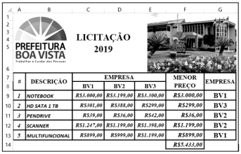 Imagem associada para resolução da questão