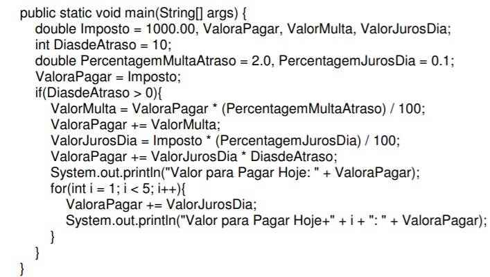 Imagem associada para resolução da questão