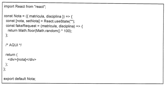 Imagem associada para resolução da questão