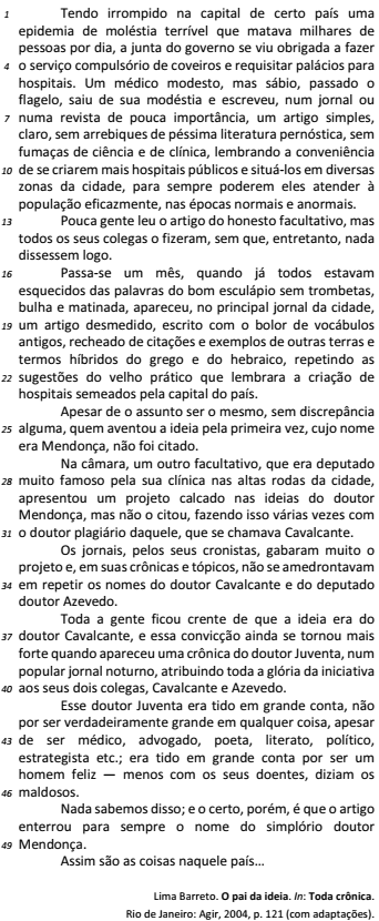 Imagem da questão