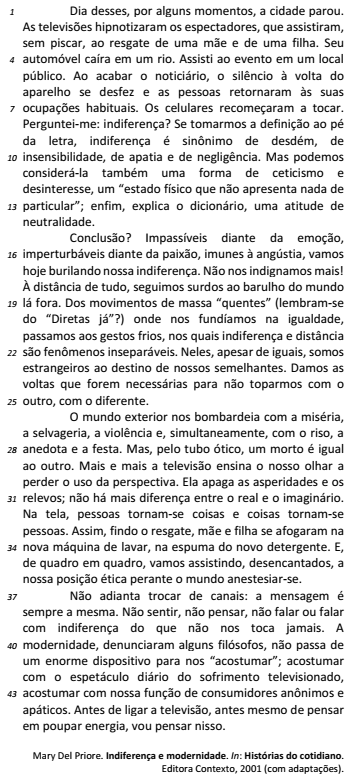 Imagem da questão