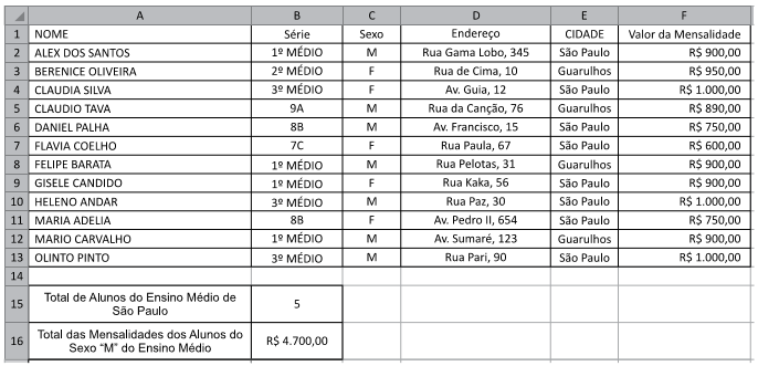 Imagem associada para resolução da questão